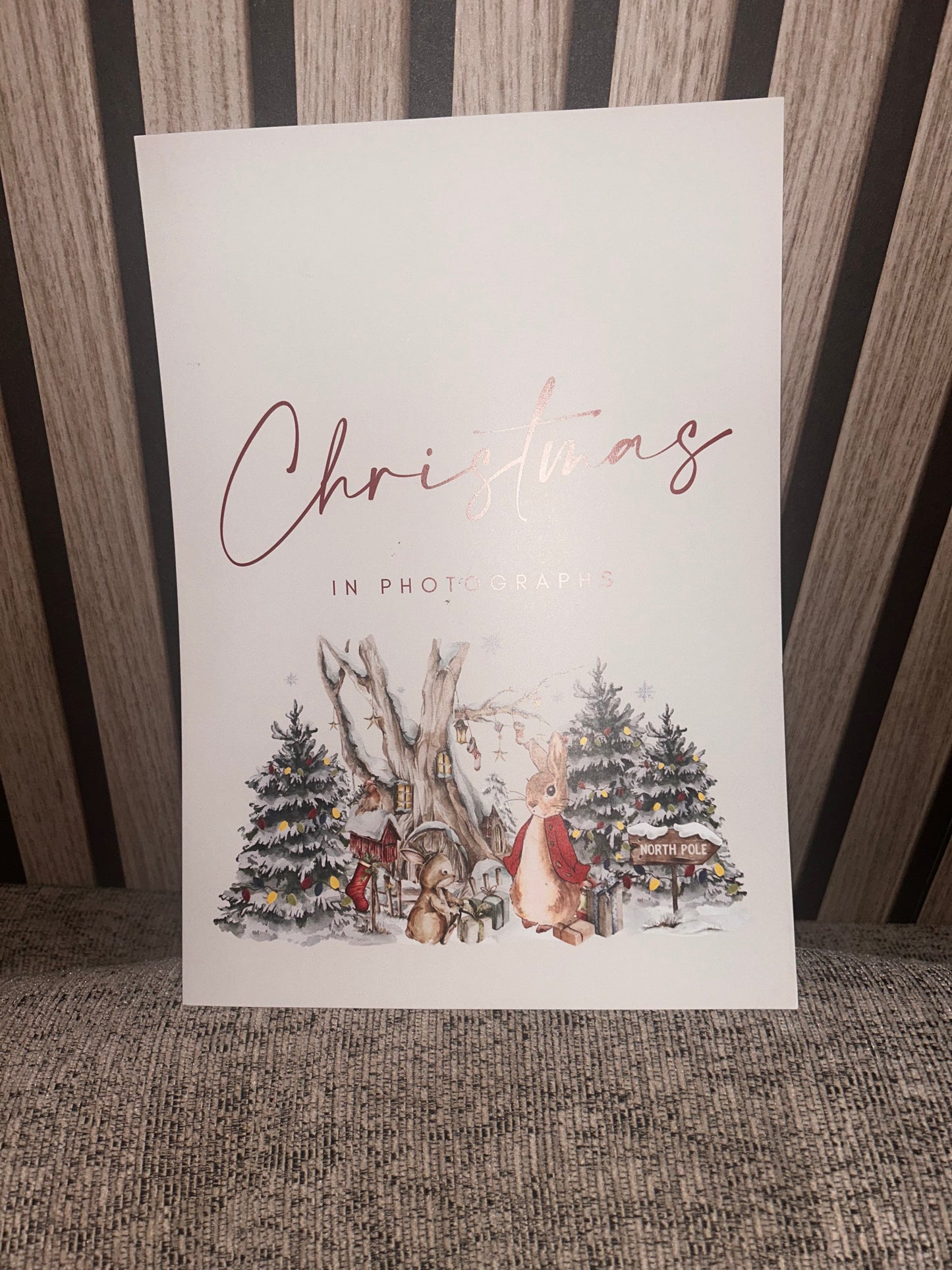 Christmas Eve story and photograph booklet