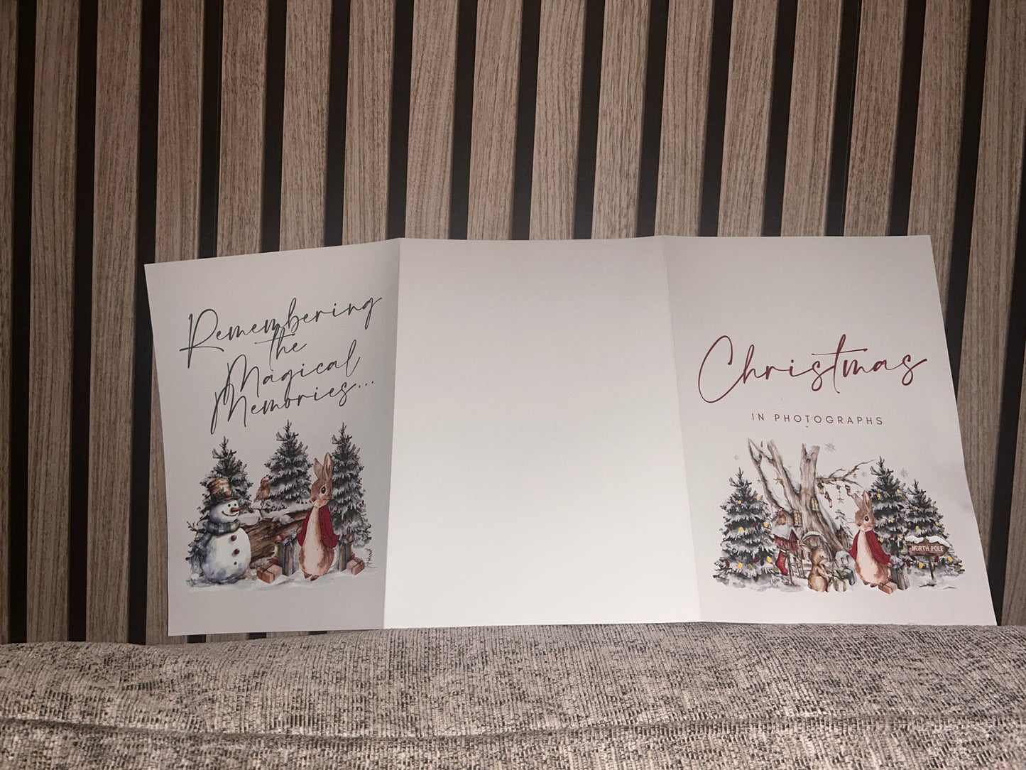 Christmas Eve story and photograph booklet